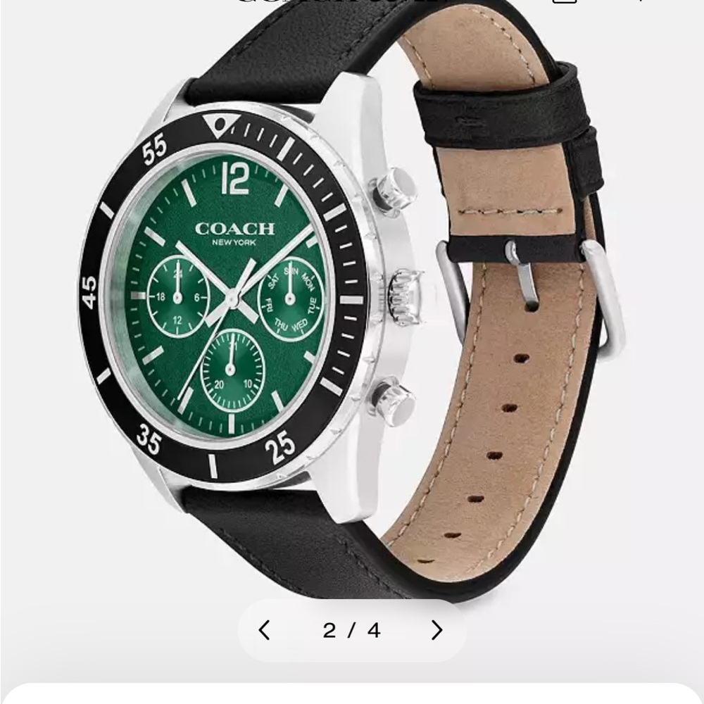 NWT COACH Cole Watch - Picture 2 of 13